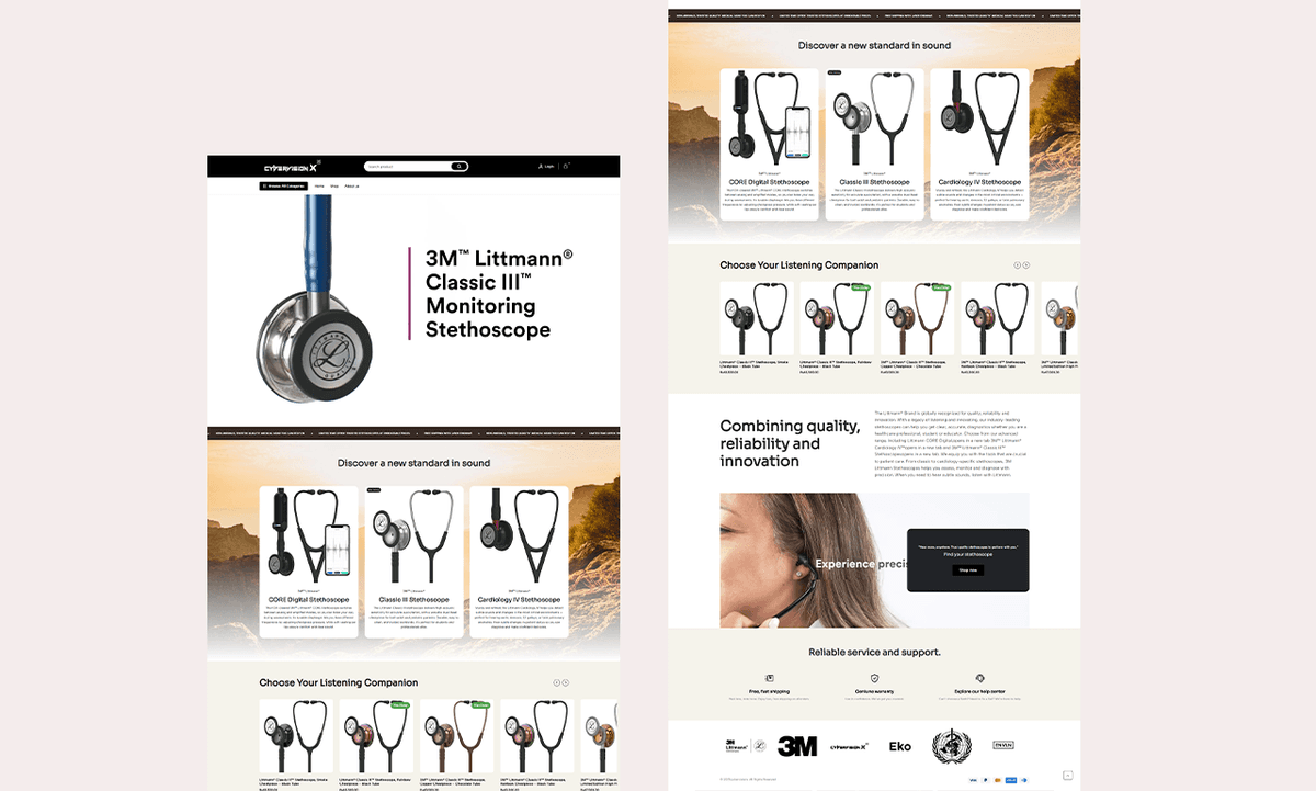 Cybervisionx – Medical Shop