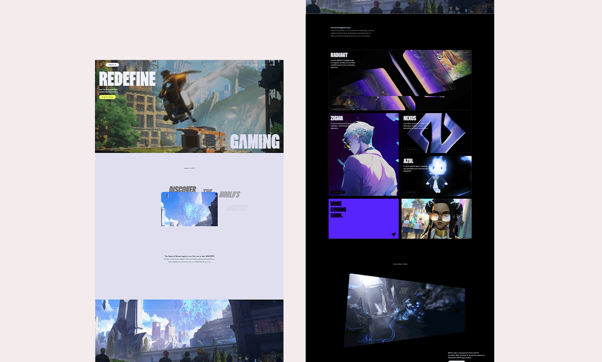 Vevo Gaming Website